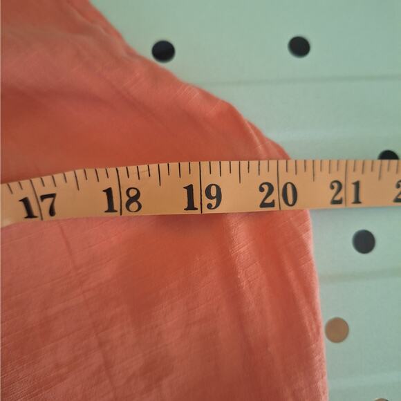 Nine West Womens Midi Sundress Peach Coastal Boho Hippie Beachy Midi XXL - Picture 7 of 8